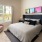 Bedroom with lots of natural light 